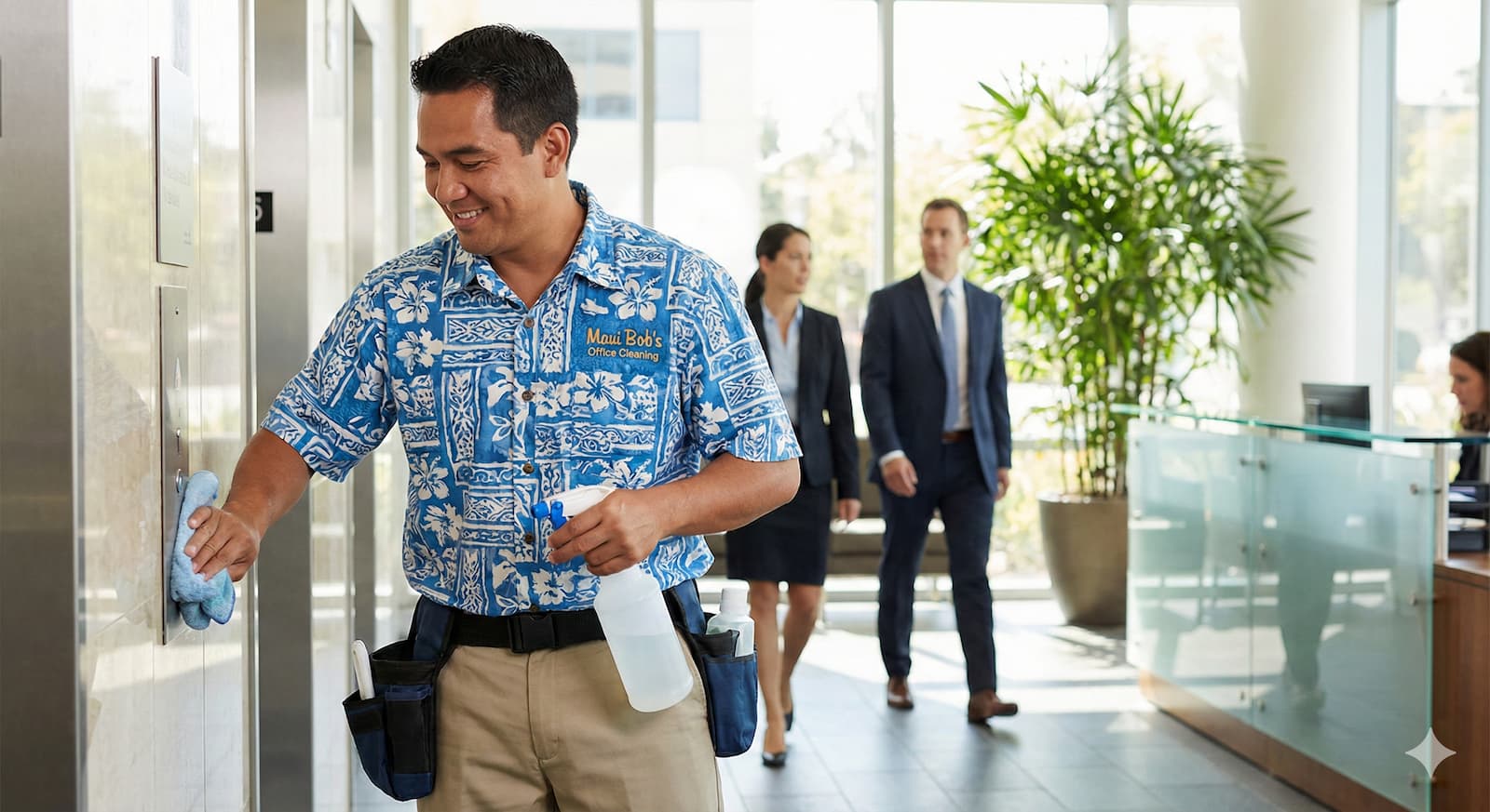 Professional day porter and facility maintenance service in Redding California